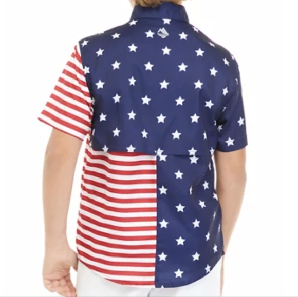 BIG & TALL AMERICAN FISHING SHIRT - Picture 2 of 4